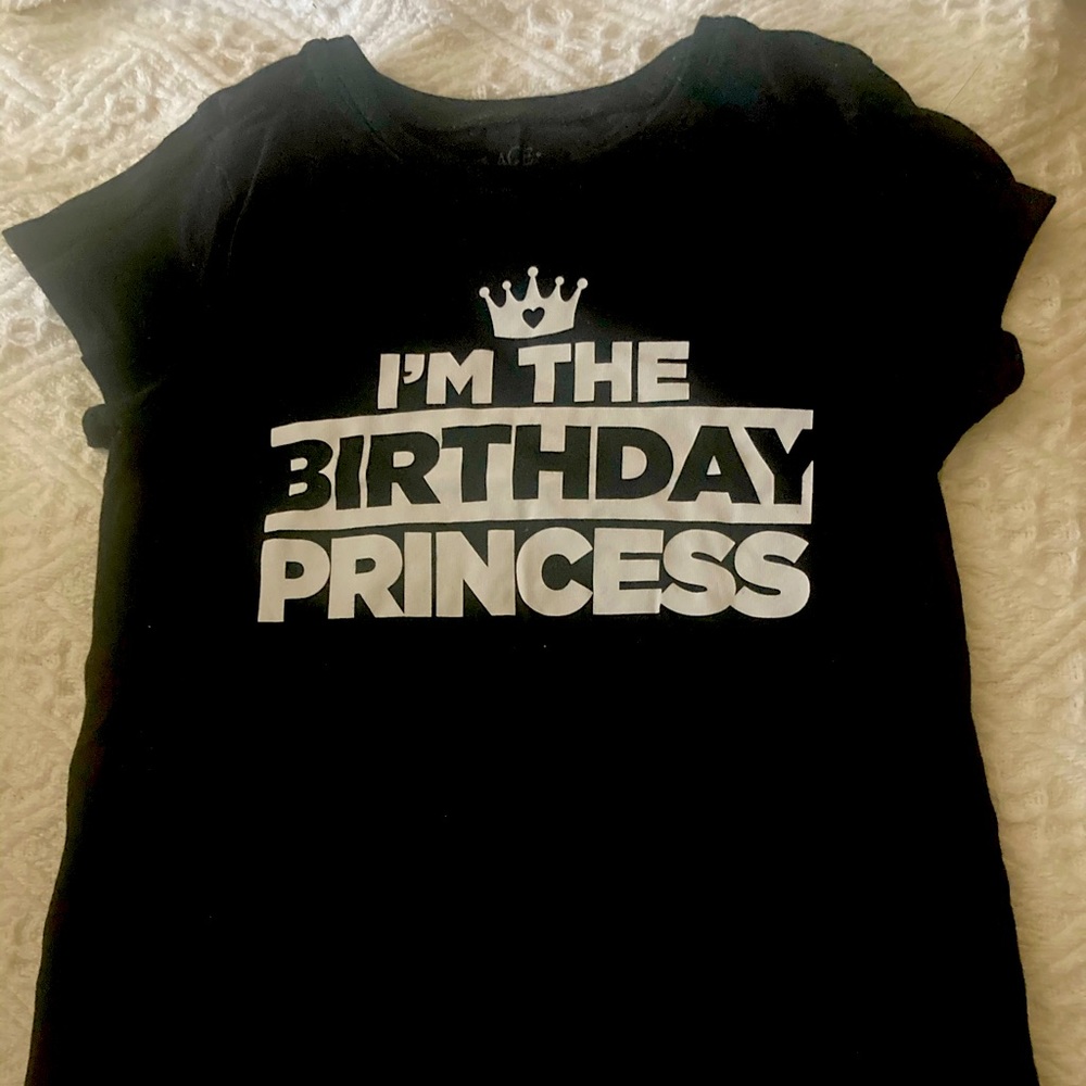 Children's Place Birthday Princess shirt